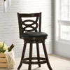 Calecita Wood Swivel Counter Stool Cappuccino (Set of 2) - COA-101929