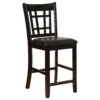 Lavon 5-piece Oval Counter Height Dining Set Espresso - COA-102888-S5