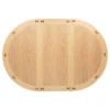 106628-S5_08-7055214 Lavon 5-piece Oval Counter Height Dining Set Light Oak - COA-106628-S5