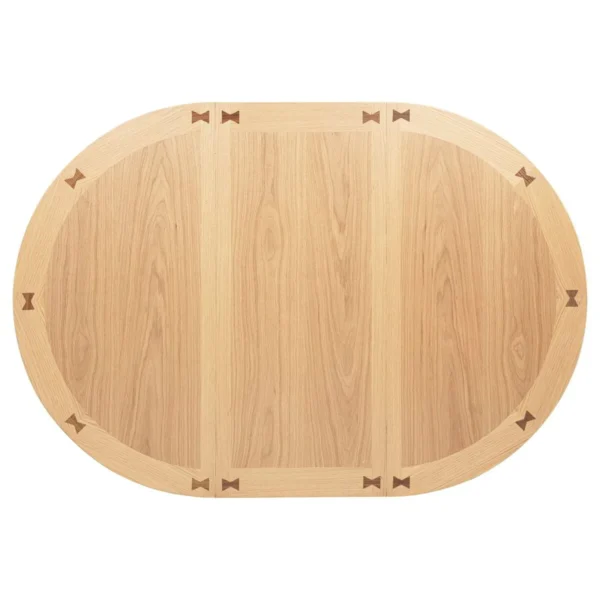 106628-S5_08-7055214 Lavon 5-piece Oval Counter Height Dining Set Light Oak - COA-106628-S5