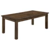 Coleman 5-piece Rectangular Dining Set Rustic Golden Brown - COA-107041-S5