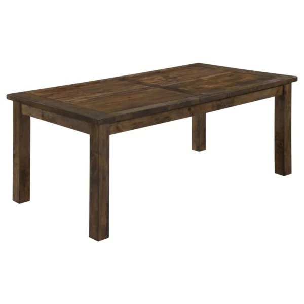 Coleman 5-piece Rectangular Dining Set Rustic Golden Brown - COA-107041-S5