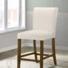 Paxton Upholstered Counter Height Dining Chair Beige (Set of 2) - COA-122179BGE