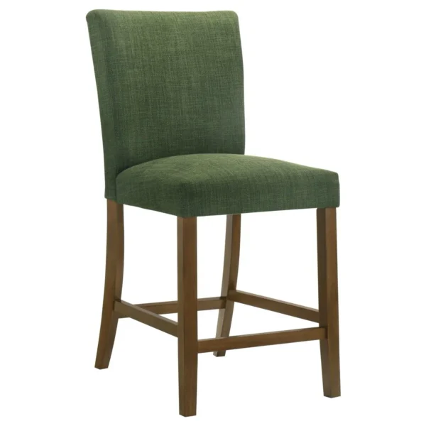Paxton Upholstered Counter Height Dining Chair Green (Set of 2) - COA-122179GRN