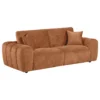 Burnett 2-piece Chenille Upholstered Sofa Set Burnt Orange - COA-504951-S2