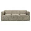 Dorset 2-piece Upholstered Round Track Arm Sofa Set Brown - COA-509814-S2