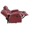 Camila 2-piece Upholstered Reclining Sofa Set Red - COA-610241-S2
