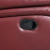 Camila 2-piece Upholstered Reclining Sofa Set Red - COA-610241-S2