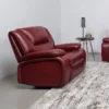 Camila Upholstered Glider Recliner Chair Red - COA-610243