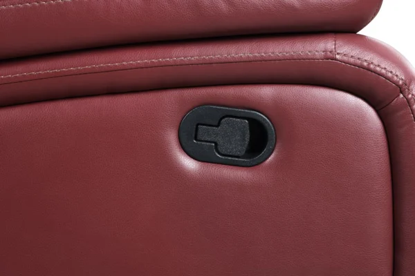 Camila Upholstered Glider Recliner Chair Red - COA-610243