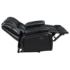Camila 2-piece Upholstered Reclining Sofa Set Black - COA-610244-S2