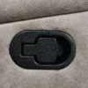 Greer Upholstered Swivel Glider Recliner Chair Taupe - COA-651353