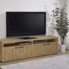 Sentnor 79-inch 4-door Engineered Wood TV Stand Media Console Mango - COA-700933