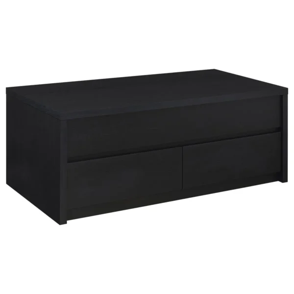 Knapp 2-piece Lift Top Coffee Table Set Black - COA-706228-S2