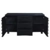 Stanton 3-drawer Sideboard Buffet Storage Cabinet Black - COA-102065