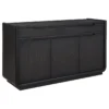Leandro 2-drawer Dining Sideboard Server Burnished Black - COA-115395