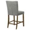 Paxton Upholstered Counter Height Dining Chair Grey (Set of 2) - COA-122179GRY