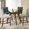 Paxton Upholstered Counter Height Dining Chair Grey (Set of 2) - COA-122179GRY