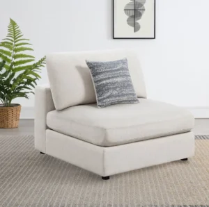 Serene 4-piece Upholstered Modular Sectional Sofa Beige - COA-551321