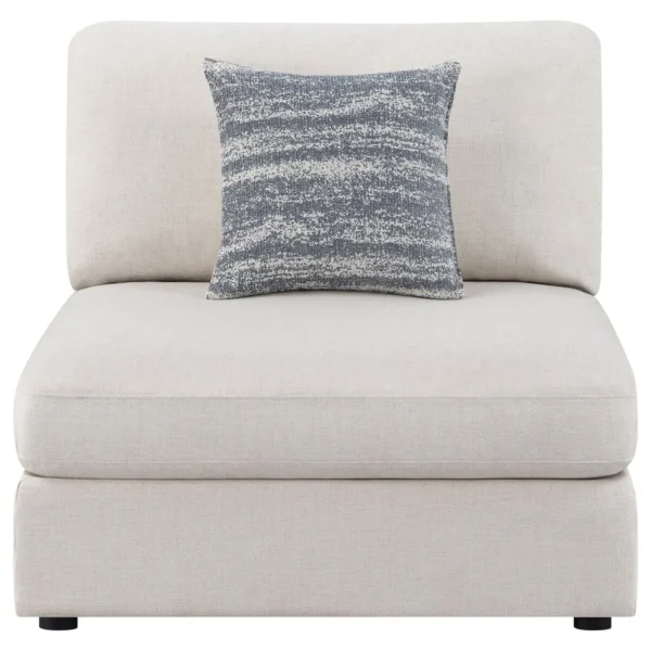 Serene 4-piece Upholstered Modular Sectional Sofa Beige - COA-551321