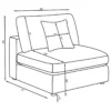 Serene 4-piece Upholstered Modular Sectional Sofa Beige - COA-551321