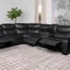 Sycamore Upholstered Power Reclining Sectional Sofa Grey - COA-610200P