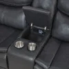 Sycamore Upholstered Power Reclining Sectional Sofa Grey - COA-610200P
