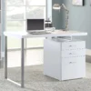 Brennan 47-inch 3-drawer Office Computer Desk White - COA-800325