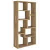 Theo 71-inch 6-shelf Bookshelf Mango - COA-800515