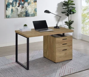 Brennan 47-inch 3-drawer Office Computer Desk Mango - COA-800787