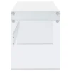 Dobrev 48-inch 2-drawer Writing Desk White High Gloss - COA-800829