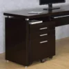 Skylar 3-drawer Home Office Mobile File Cabinet Cappuccino - COA-800894