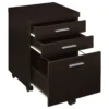 Skylar 3-drawer Home Office Mobile File Cabinet Cappuccino - COA-800894