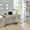 Loomis 3-drawer Home Office File Cabinet Whitewashed Grey - COA-805882