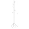 Devlin 6 Hook Freestanding Wood Coat Rack Hat Hanger Grey - COA-900632