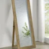 Cadence Tempered Glass Full Length Standing Mirror Mango - COA-961654