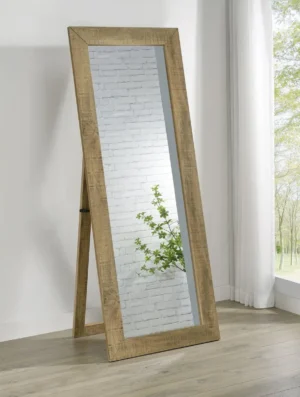 Cadence Tempered Glass Full Length Standing Mirror Mango - COA-961654
