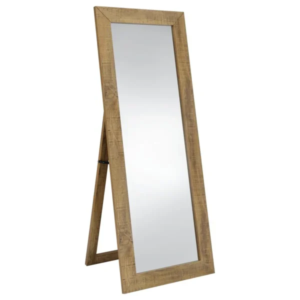 Cadence Tempered Glass Full Length Standing Mirror Mango - COA-961654