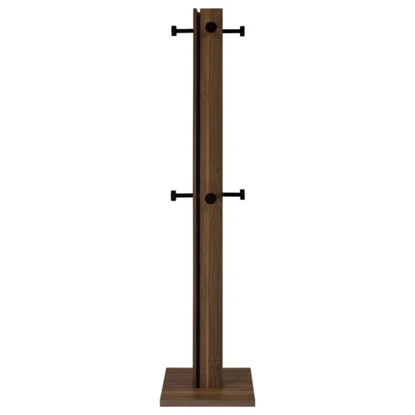 Rikkie Engineered Wood Coat Rack Walnut - COA-983281